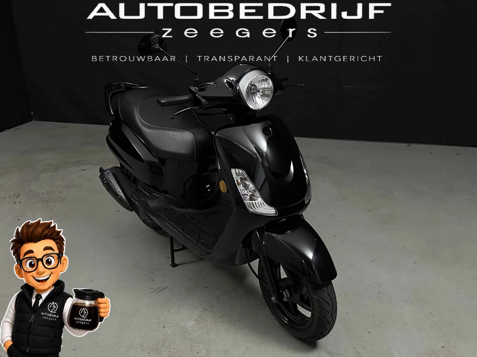 SYM Snorscooter Fiddle II *Full-Black (2025) — foto 1