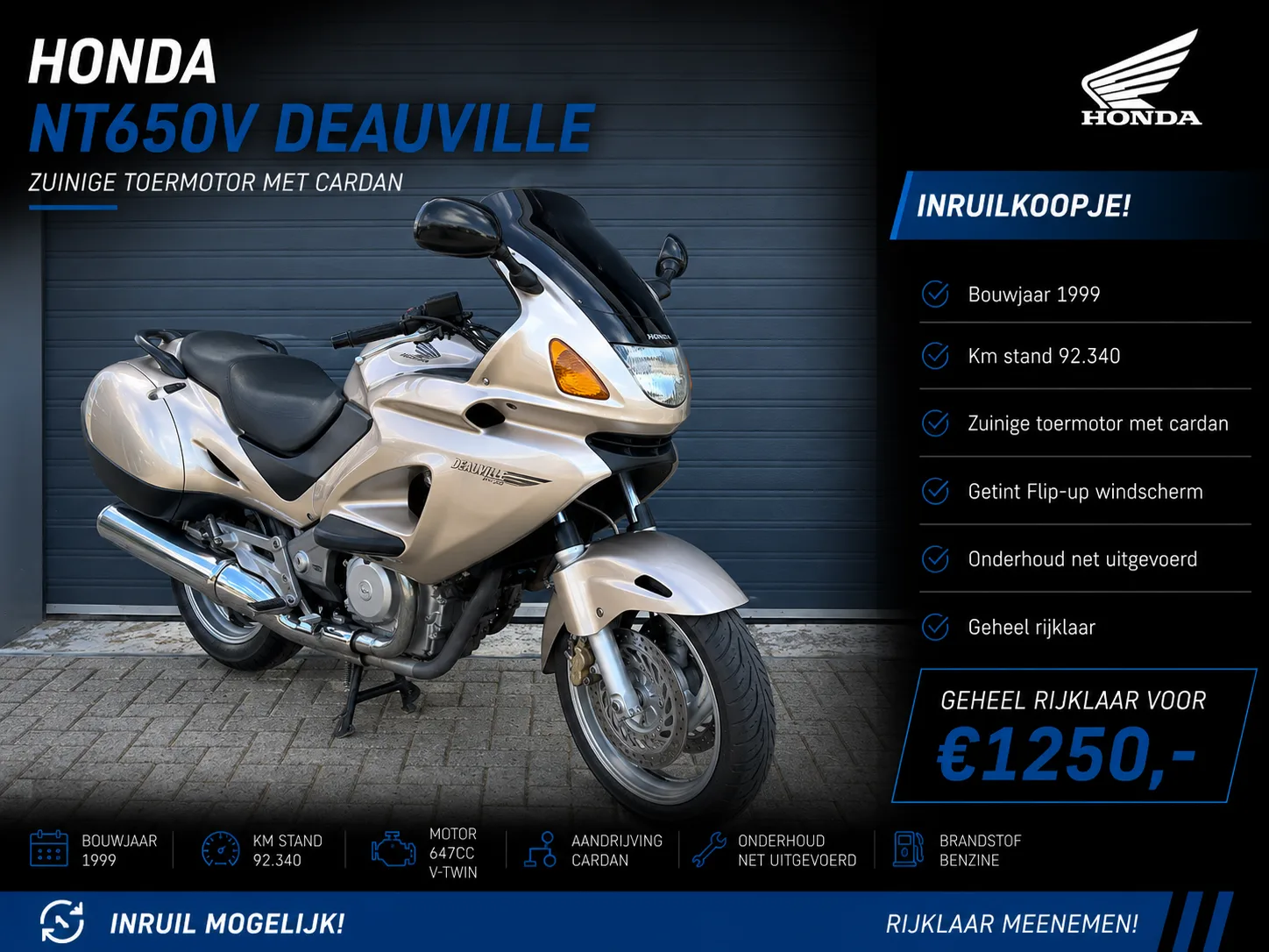 Honda NT 650 V Deauville (2026) — foto 1