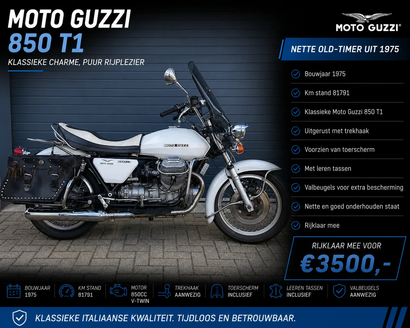 Moto Guzzi 850 T1 (1975) — foto 1