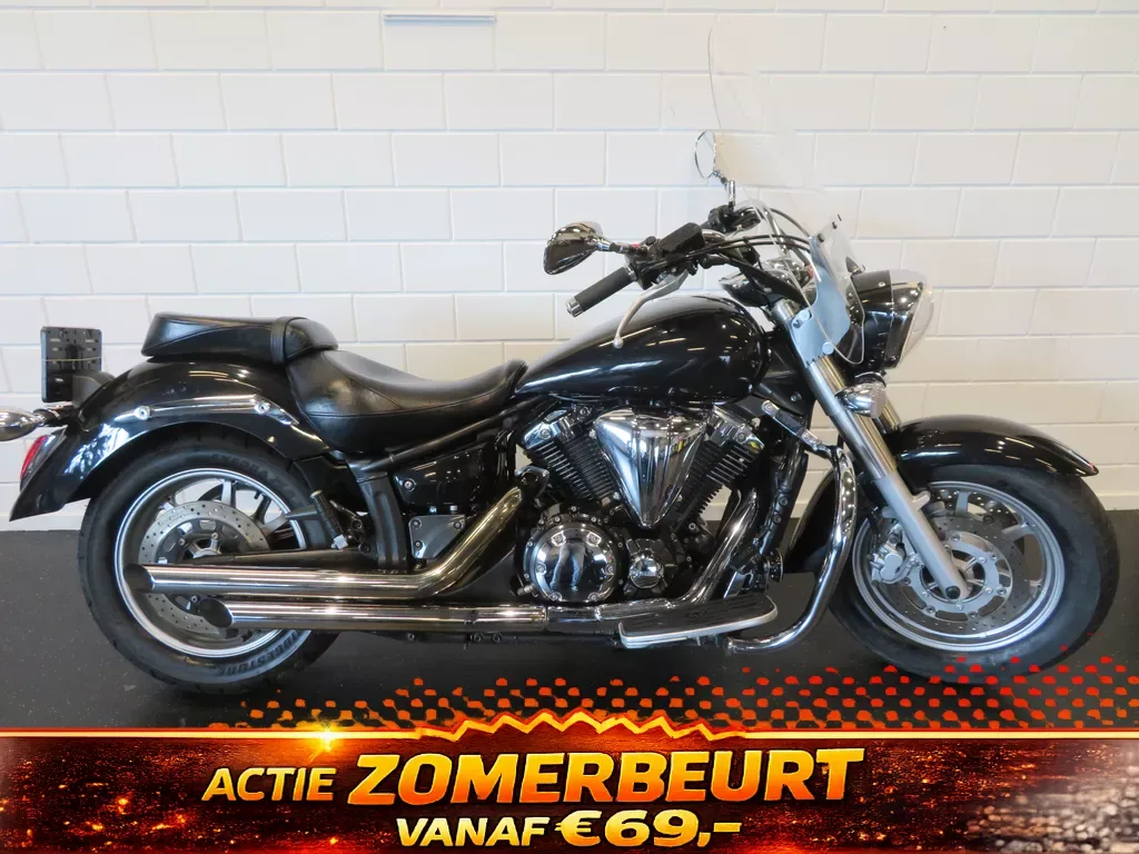 Yamaha XVS 1300 A MIDNIGHT STAR ZEER FRAAI (2007) — foto 1