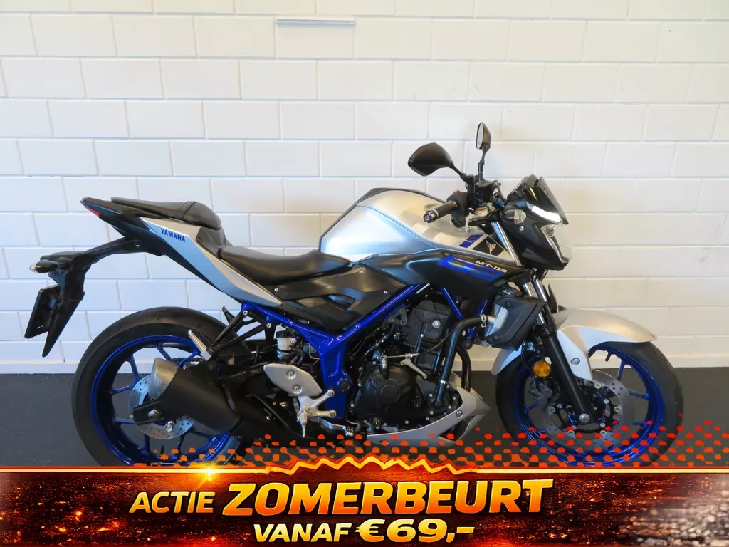 Yamaha MT 03 MT03 ABS STOERE MOTORFIETS (2016) — foto 1