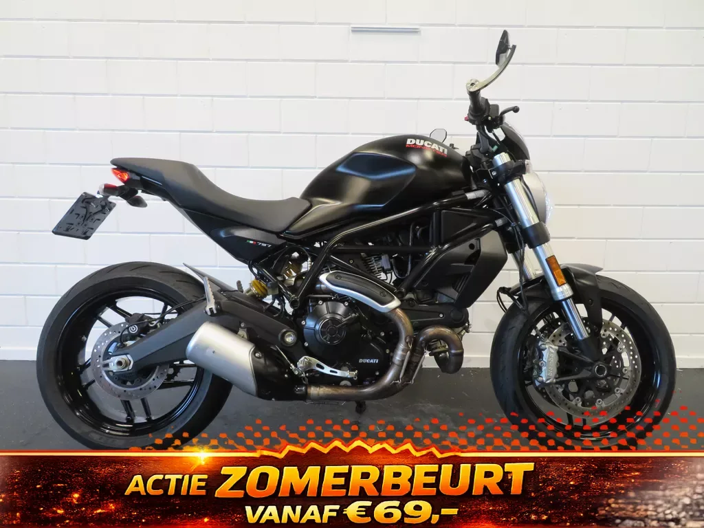 Ducati Monster 797 BLACK EDITION HISTORIE! (2017) — foto 1