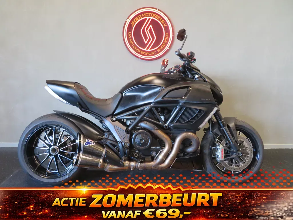 Ducati Diavel BLACK-EDITION!! TERMIONI (2013) — foto 1