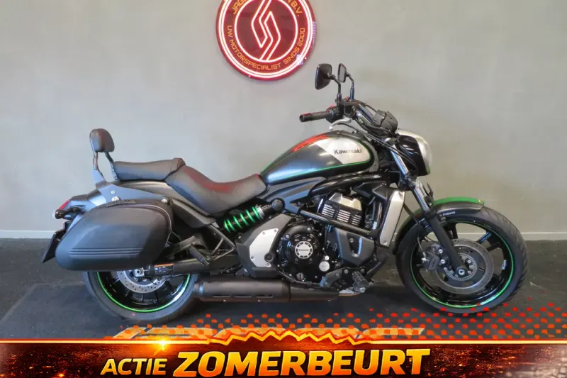 Kawasaki Vulcan 650 S PERFECT! TASSEN (2016)