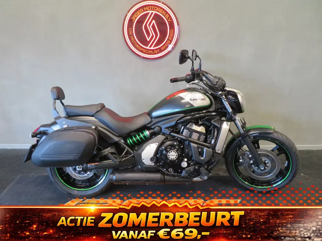 Kawasaki Vulcan 650 S PERFECT! TASSEN (2016) — foto 1