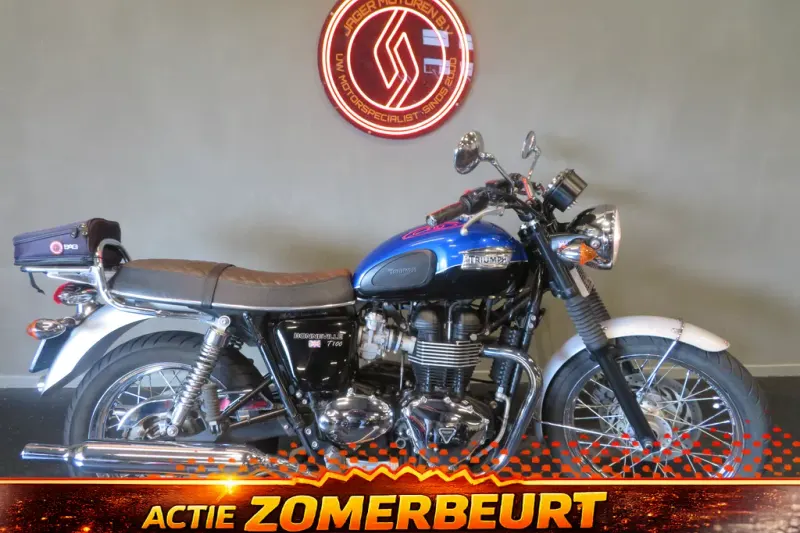 Triumph Bonneville T100 SUPERFRAAI! (2014)