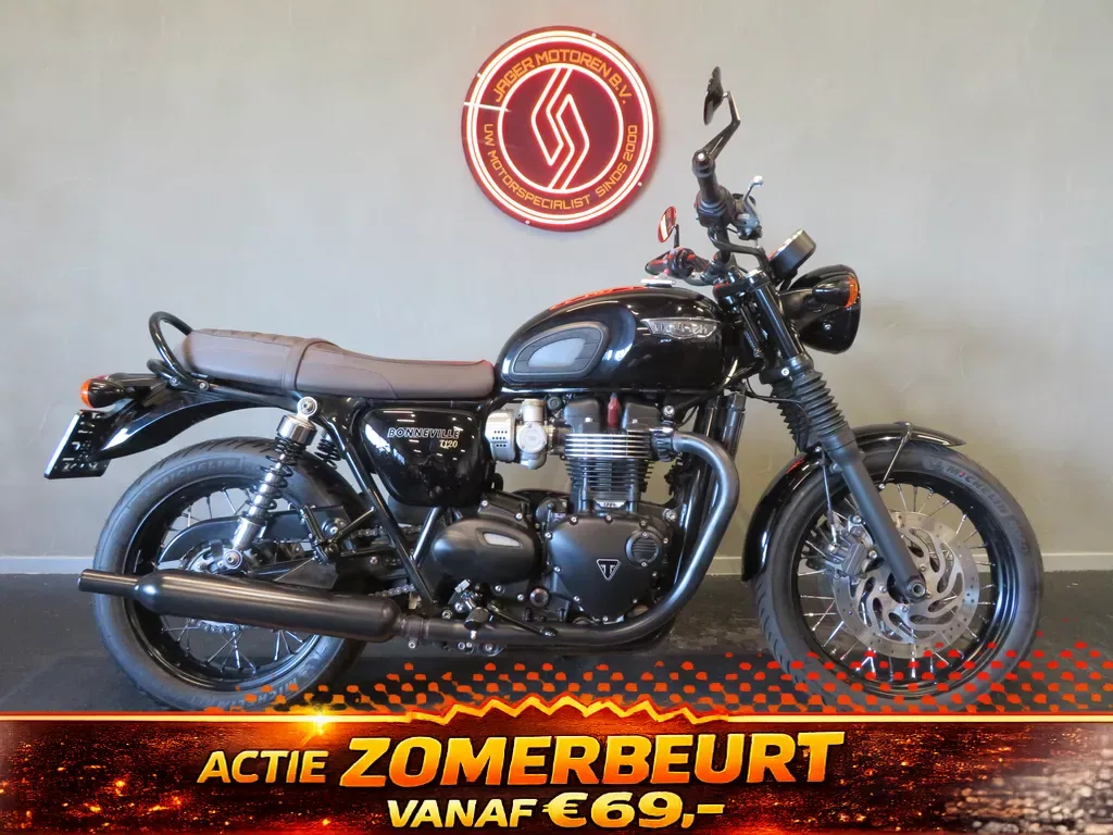 Triumph Bonneville T120 SUPER FRAAI! T 120 (2016) — foto 1