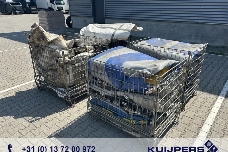 Schuifzeilen 4x Kratten t.b.v. opleggers (0)