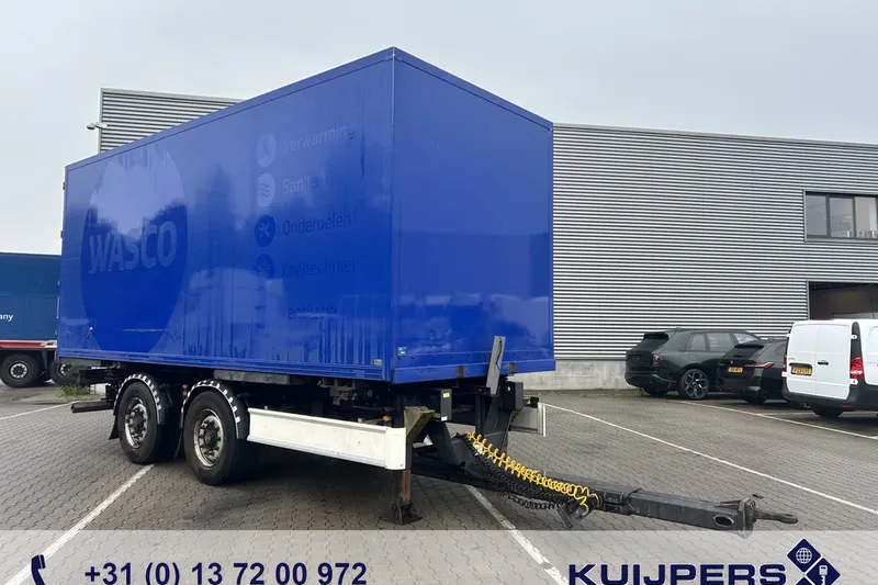 Harley-Davidson TWP180 LZV Wipkar Mid Axle Trailer Coupling BPW Disk BDF Box 6.5 mtr (2016)