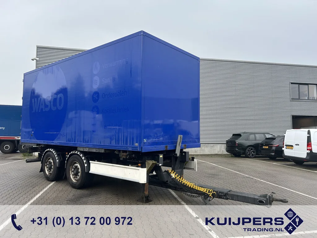 Harley-Davidson TWP180 LZV Wipkar Mid Axle Trailer Coupling BPW Disk BDF Box 6.5 mtr (2016) — foto 1