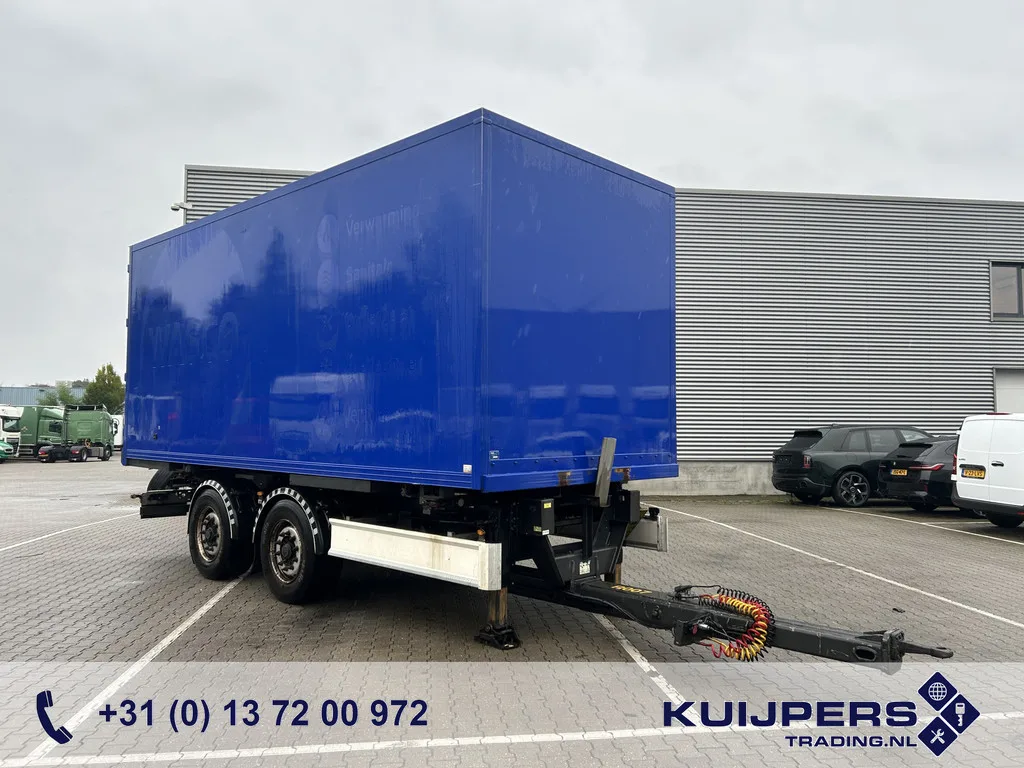 Harley-Davidson TWP180 Wipkar Mid Axle Trailer BPW Disk BDF Box 6.5 mtr (2016) — foto 1