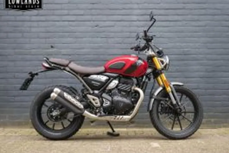 Triumph Scrambler 400 X Red / Black aan verlanglijst (2026)