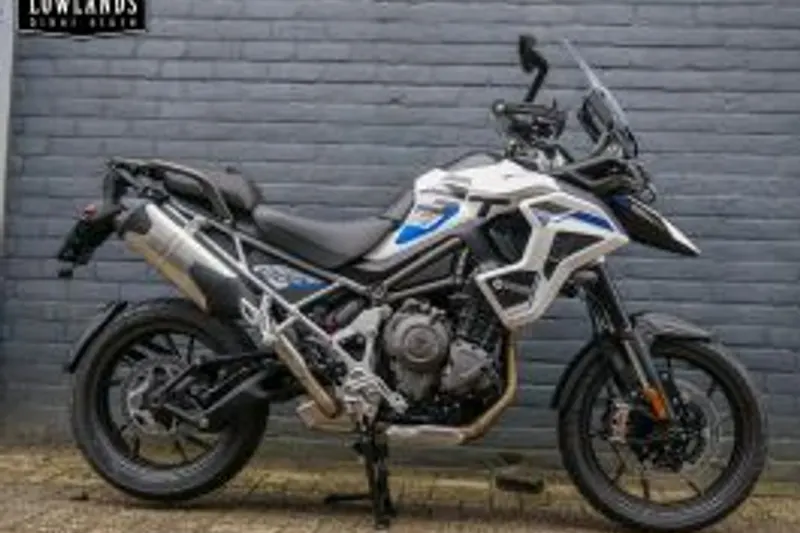 Triumph Tiger 1200 Alpine Edition Satin Crystal White aan verlanglijst (2026)
