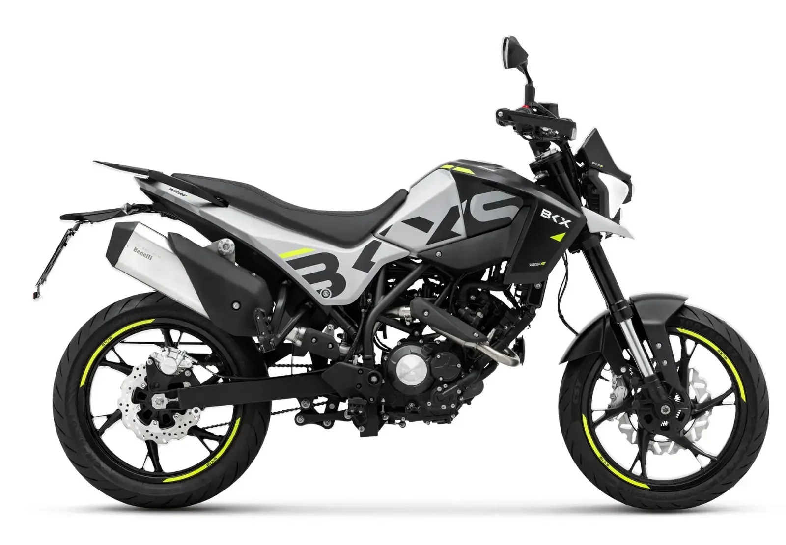 Benelli BKX 125 S eencilinderVermogen: ±15 pkVersnellingsbak: 6 versnellingenRemmen: schijfremmen met ABSDisplay: digitaal dashboard (2026) — foto 1