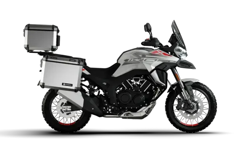 Morbidelli T1002VX V-twinVersnellingsbak: 6 versnellingenRemmen: schijfremmen met ABSDisplay: digitaal dashboardRijpositie: comfortabele adventure zithouding (2026) — foto 1