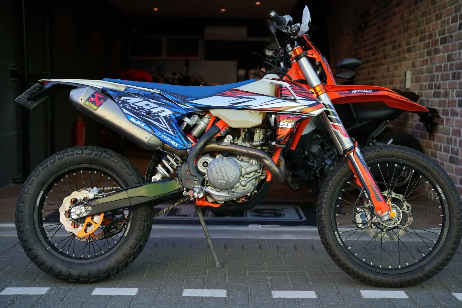 KTM 450 6 days met speciale stickerset (0) — foto 1