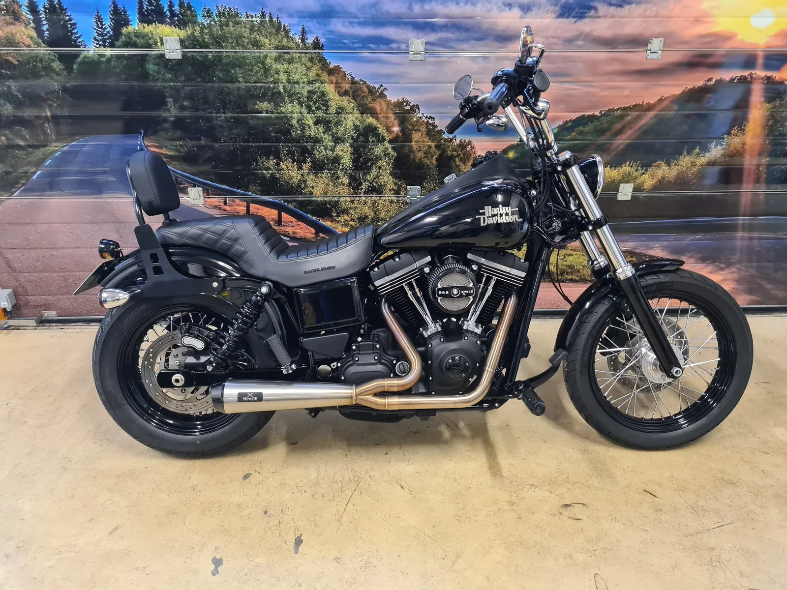 Harley-Davidson FXDB 5HD STREET BOB ABS (2017) — foto 1