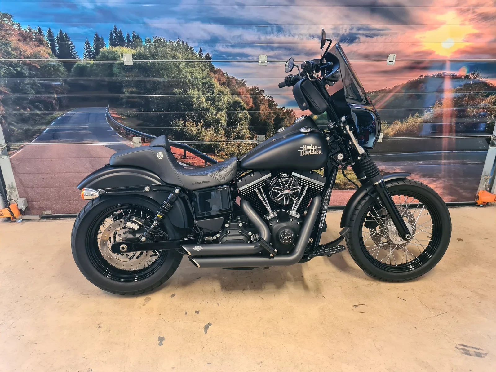 Harley-Davidson FXDB 5HD STREET BOB (2014) — foto 1